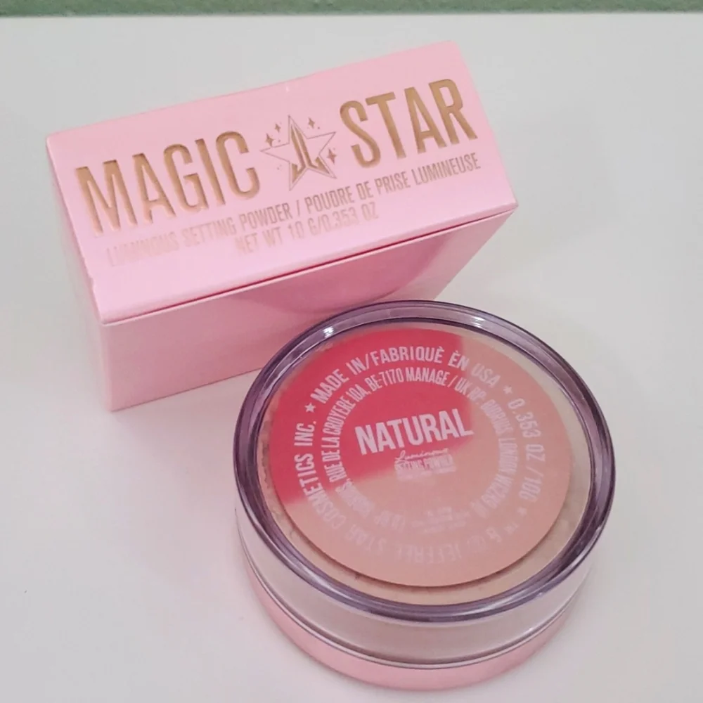 NIB Jeffree Star Cosmetics Magic Star Luminous Setting Powder in Natural